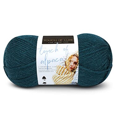 Lion Brand Yarn 1 Skein Touch of Alpaca Yarn Jade