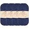 BambooMN JubileeYarn Bamboo Cotton Sport Yarn 50gSkein Cold Night Blue 4 Skeins