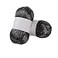CLISIL Black Metallic Yarn 764 Yards Cotton Nylon Blend Yarn for Crochet Knitting 200g Silver Glitter DIY Sweater Scarf Hat Wool 100gSet