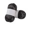 CLISIL Black Metallic Yarn 764 Yards Cotton Nylon Blend Yarn for Crochet Knitting 200g Silver Glitter DIY Sweater Scarf Hat Wool 100gSet