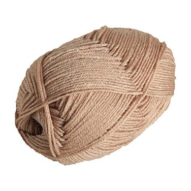 Knit Picks Brava Tan 100 Acrylic Sport Weight Soft Yarn for Knitting Crocheting Knitting Machine use Light Weight Yarn for Baby Items Almond