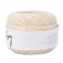 Oumefar Popular Summer Silk Light Thin Line Lace Cotton Yarn Crochet Thread Lace Yarn for Knitting Embroidery with a CrochetBeige Yarn for Crocheting Skin Tone