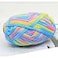 Eqarp 1 PCS Colorful TShirt Yarn Knitting Yarn Fabric Crochet Cloth for DIY Knitted Fabric Art 50 PinkYellow