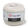 YarnArt Yarn Art 1 Skein Violet100 Mercerized Cotton Yarn Threads Crochet Lace Hand Knitting Yarn Embroidery Arts Crafts Cream 6282