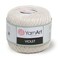 YarnArt Yarn Art 1 Skein Violet100 Mercerized Cotton Yarn Threads Crochet Lace Hand Knitting Yarn Embroidery Arts Crafts Cream 6282