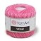 YarnArt Yarn Art 1 Skein Violet100 Mercerized Cotton Yarn Threads Crochet Lace Hand Knitting Yarn Embroidery Arts Crafts Pink 5001