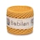 Bobilon Cotton TShirt Yarn 57 mm Jersey Ribbon for Crochet Knitting Macrame DIY Crafts 110 Yards Soft Cotton for Bags Baskets Cushions Mustard