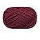 Eqarp TShirt Yarn Knitting Yarn Fabric Crochet Cloth for Summer Hand DIY Bag Blanket Cushion Crocheting Projects 100g 13 Wine Red