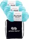 Premier Yarns Parfait Chunky Turquoise 115034 3Skeins Same Dye Lot Weight S Bulky 6 Polyester Yarn for Crocheting and Knitting with Project Bag
