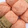 KnitPal Cotton to The Core Cotton Yarn for Crocheting 6Pack 852 Yds 300G Free Patterns Beginners Friendly Soft Baby Yarn for Knitting 3 DK Light Worsted Weight Orange Creamsicle
