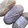 KnitPal Cotton to The Core Worsted Weight Yarn for Crocheting 3Pack 654Yds 300G Free Patterns Beginners Friendly Soft Cotton Yarn for Knitting 4 Medium Worsted Weight Blue Winters