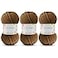 TROYARN 3 Pack Velvet Yarn for Crocheting Chenille Yarn 132 Yards Amigurumi Yarn Fluffy Yarn Plush Yarn Baby Blanket Yarn for Crocheting Size 6