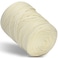 SIMEIQI 400g TShirt Elastic Fabric Crochet Cloth Yarn for DIY Knitting 130 Yards Spaghetti Thick Knitting Yarn for Hand DIY Bag Basket Cushion Crocheting Projects Home Decor Beige
