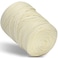SIMEIQI 400g TShirt Elastic Fabric Crochet Cloth Yarn for DIY Knitting 130 Yards Spaghetti Thick Knitting Yarn for Hand DIY Bag Basket Cushion Crocheting Projects Home Decor Beige