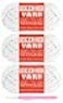 Baiyou 3x50g Beginners White Yarn 260 Yards White Yarn for Crocheting Knitting EasytoSee Stitches Worsted Medium 4 Chunky Thick Cotton Nylon Blend Yarn Yarn for Crocheting