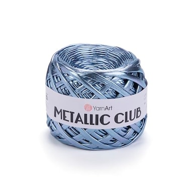 YarnArt Metallic Club Super Bulky TShirt 100 Polyester 635 oz 180 gr 60 yrds 55 Meters Shiny Colors Handbag Rug Chic Night Crochet Bag 8117