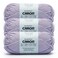 Caron All Day Cotton 3 Pack of 173 Yards352 oz Mauve 100 Mercerized Cotton Yarn