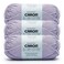 Caron All Day Cotton 3 Pack of 173 Yards352 oz Mauve 100 Mercerized Cotton Yarn