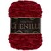 BambooMN JubileeYarn Chenille Yarn 100gCake Worsted Polyester Blaze 1 Cake