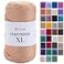 YarnArt Macrame Cord Strong Versatile Macrame Yarn for Knitting Crochet DIY Crafts 100 Polyester 250g 130m Perfect for Wall Hangings Bags Home Decor More 131 XL