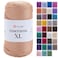 YarnArt Macrame Cord Strong Versatile Macrame Yarn for Knitting Crochet DIY Crafts 100 Polyester 250g 130m Perfect for Wall Hangings Bags Home Decor More 131 XL
