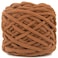 JOYTAG Chunky Velvet Chenille Yarn for Crocheting Velvet Fluffy Plush Thick Bulky Chunky Chenille Velvet Soft Baby Blanket Yarn for Crocheting Hand Knitting 100gDark Brown