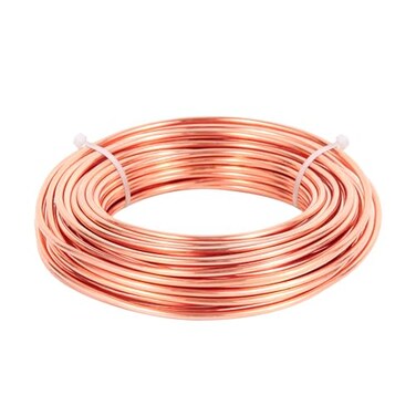 ichenbao 8 Gauge32 mm 65 feet 5 oz 999 Dead Soft Copper Wire for Electroculture Gardening Jewelry Making Beading Science Projects DIY Artwork Pure Bare Copper Wire