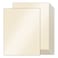 Goefun 100 Sheets Cream Shimmer Cardstock 85 x 11 Off White Paper 80lb Ivory Card Stock Printer Paper for Invitations Certificates Crafts Card Making