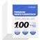 CREGEAR 100 Sheets White Cardstock Paper Cardstock Printer Paper 85 x 11 92lb250gsm Card Stock Heavy Thick Printing Papers Copy Papers for School Office SupplyDIY CardArt TagInvitationConstruction