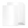 Goefun 100 Sheets White Shimmer Cardstock 85 x 11 Certificate Paper 80lb Pearlescent Paper for Invitations Certificates Crafts DIY Cards