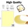 Goefun 100 Sheets Yellow Cardstock 85 x 11 Thick Paper 80lb Card Stock Printer Paper for Invitations Menus Wedding DIY Cards
