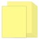 Goefun 100 Sheets Yellow Cardstock 85 x 11 Thick Paper 80lb Card Stock Printer Paper for Invitations Menus Wedding DIY Cards