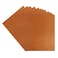 Wishop 20 Sheets Glitter Thick Paper Cardstock Blank for DIY Birthday Wedding Party Supplies Invitation Cards Making 85 x 11 inches Orange