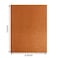 Wishop 20 Sheets Glitter Thick Paper Cardstock Blank for DIY Birthday Wedding Party Supplies Invitation Cards Making 85 x 11 inches Orange