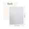 Wishop 20 Sheets Glitter Thick Paper Cardstock Blank for DIY Birthday Wedding Party Supplies Invitation Cards Making 85 x 11 inches Silver