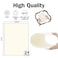 Goefun 24 Sheets Cream Cardstock 85 x 11 Off White Paper Ivory Card Stock Printer Paper for Cards Making Office Printing Certificate