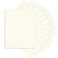 Goefun 24 Sheets Cream Cardstock 85 x 11 Off White Paper Ivory Card Stock Printer Paper for Cards Making Office Printing Certificate
