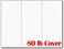 Desktop Publishing 3up 80lb White Linen Textured Menu CardsRack Cards 25 Sheets 75 Pieces