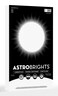 Astrobrights Cardstock Paper 65 lbs 85 x 14 Bright White 1Pack