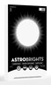 Astrobrights Cardstock Paper 65 lbs 85 x 14 Bright White 1Pack