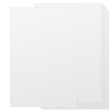 ASDICOXB Bubbley 100 White 85 x 11 Inch Cardstock Paper 80lb Thick Paper for Invitations Scrapbooking Crafts DIY Cards