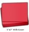 Hamilco Colored Scrapbook Cardstock Paper 5x7 Card Stock Paper 65 lb Cover 100 Pack Punch Red