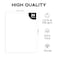 Goefun Heavy Weight 110lb Cover Cardstock White Certificate paper 24 Pack White Card Stock 85x11 for Cards Making Office Printing Paper Crafting