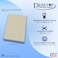 Desktop Publishing Heavyweight Natural Cream Cardstock 85 x 11 Thick Paper for Printing InkjetLaser 80lb Cardstock 20 Sheets