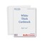 Desktop Publishing Heavyweight White Cardstock 85 x 11 Thick Paper for Printing InkjetLaser 80lb Cardstock 100 Sheets