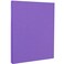 JAM Paper JAM PAPER Colored 65lb Cardstock 85 x 11 Coverstock 176 gsm Violet Recycled 50 SheetsPack