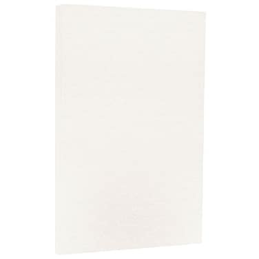 JAM Paper JAM PAPER Legal Parchment 65lb Cardstock 85 x 14 Coverstock 176 gsm White 50 SheetsPack