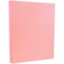 JAM Paper JAM PAPER Vellum Bristol 65lb Cardstock 85 x 11 Coverstock 147 gsm Pink 50 SheetsPack