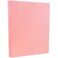 JAM Paper JAM PAPER Vellum Bristol 65lb Cardstock 85 x 11 Coverstock 147 gsm Pink 50 SheetsPack
