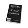 Desktop Publishing Premium Black 8x10 Cardstock Thick Heavyweight 80lb Cover 50 Sheets